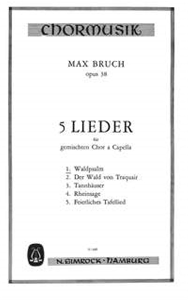 Five Songs op. 38-1
